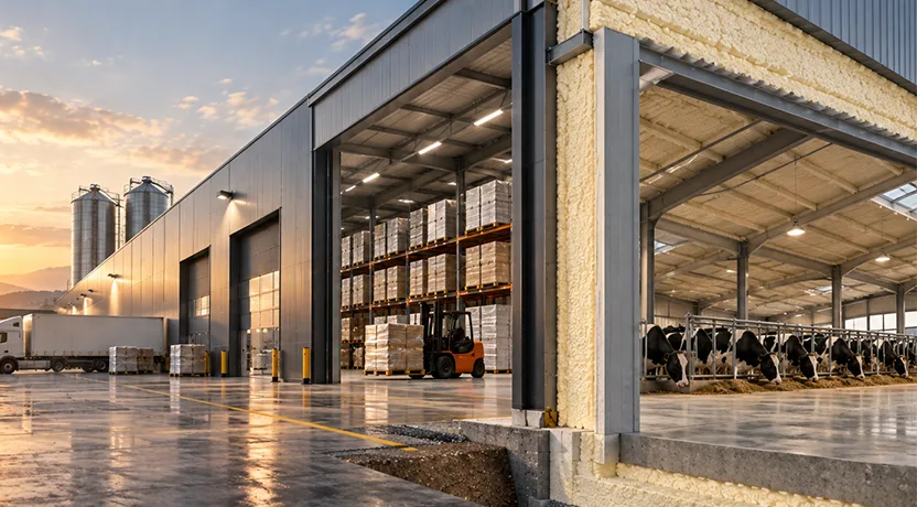 Ticari ve Endüstriyel Tesislerde Yalıtım: Depo, Hangar ve Tarım Yapılarında Verimlilik
